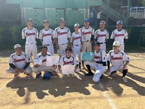 男子ソフトボール準優勝