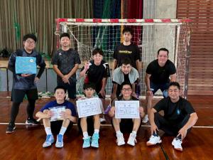 男子ハンドボール準優勝
