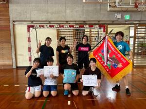 女子ハンドボール優勝