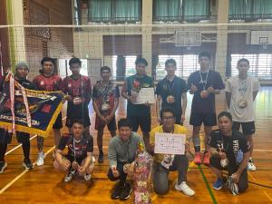 男子バレーボール優勝