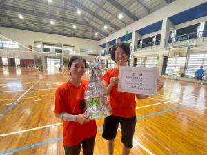 女子バレーボール準優勝
