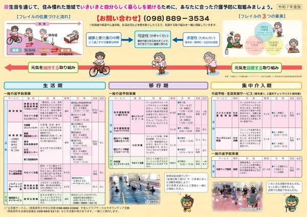 令和7年度いきいき応援パンフレット